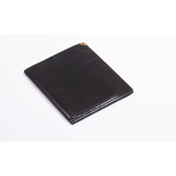 Bally Vintage Black Soft Leather Square Bifold Wallet - Picture 1 of 7
